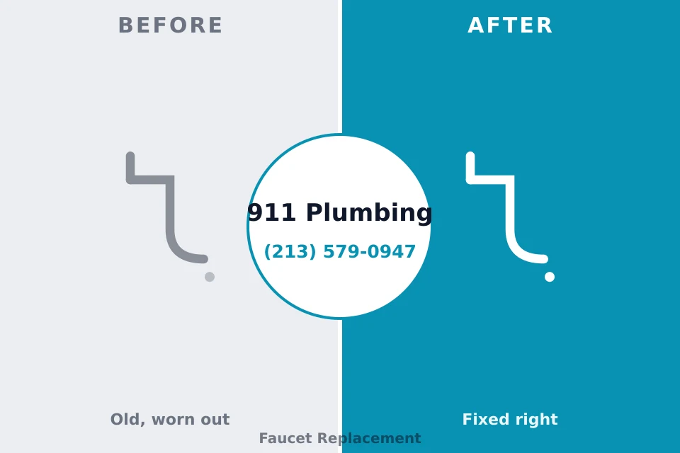 Before and after: plumbing company Hanover, IN